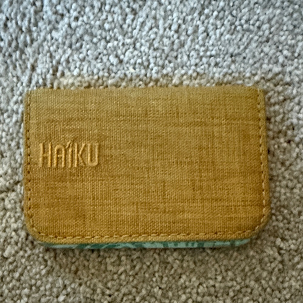 Haiku Card Holder/Wallet